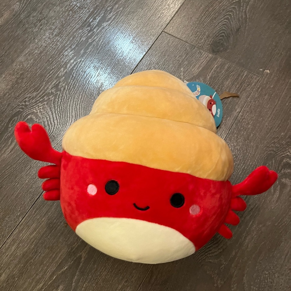 Squishmallow Indie, the hermit crab